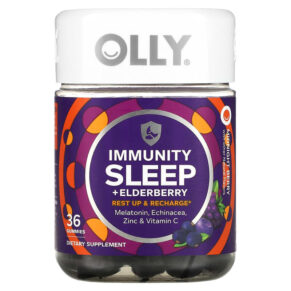 OLLY Immunity Sleep + Elderberry Midnight Berry 36 viên 850004462157