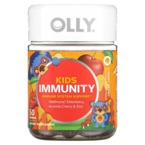 OLLY Kids Immunity Cherry Berry 50 viên 858158005466