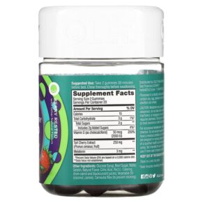 OLLY Muscle Recovery Sleep Berry Rested 40 Gummies 840160200397