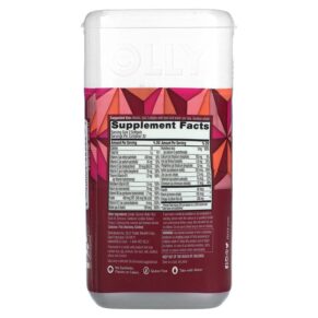 OLLY Women's Multi + Omega-3 Daily Multivitamin Ultra Strength 60 Softgels 850004462645