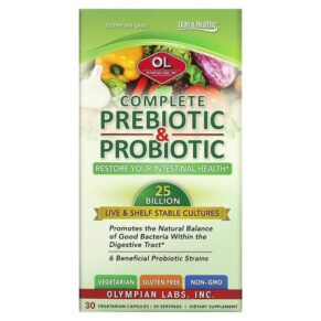 Olympian Labs Complete Prebiotic & Probiotic 30 viên 710013001221