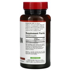 Olympian Labs Fast Dissolve Melatonin Strawberry 5 mg 60 Fast Dissolve Tablets 710013910349