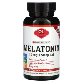 Olympian Labs Melatonin Time Release 10 mg 60 viên 710013910363