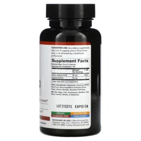 Olympian Labs Vanadyl Sulfate-20 100 Vegetarian Capsules 710013000910