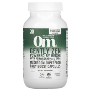 Om Mushrooms Gently Zen Powered by Reishi + Ashwagandha & GABA 90 viên 850011996010