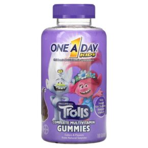One-A-Day Kids Complete Multivitamin Trolls 180 viên 016500568629