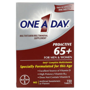 One-A-Day Proactive 65+ Multivitamin/Multimineral Supplement cho Nam & Women 150 viên 016500561644