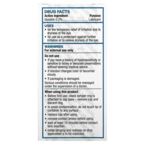 Optimel Manuka+ Dry Eye Drops 0.34 oz (10 ml) 9343345000399