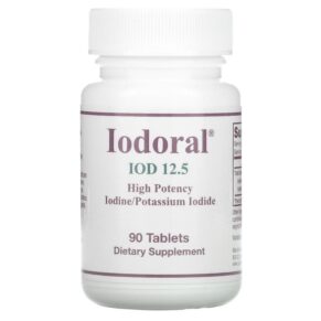 Optimox Corporation Iodoral Iodine/Potassium Iodide 90 viên 350520015016