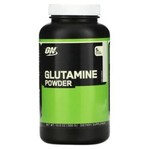 Optimum Nutrition Glutamine Powder Unflavored 10.6 oz (300 g) 748927022810