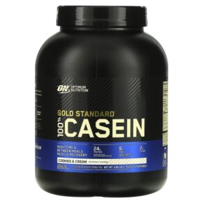 Optimum Nutrition Gold Standard 100% Casein Cookies & Cream 3.86 lb (1.75 kg) 748927024289