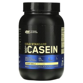 Optimum Nutrition Gold Standard 100% Casein Creamy Vanilla 1.81 lb (825 g) 748927024197