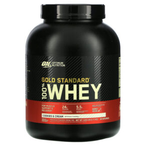 Optimum Nutrition Gold Standard 100% Whey Cookies & Cream 4.65 lb (2.11 kg) 748927028683