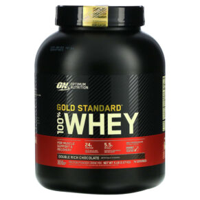 Optimum Nutrition Gold Standard 100% Whey Double Rich Chocolate 5 lbs (2.27 kg) 748927028669