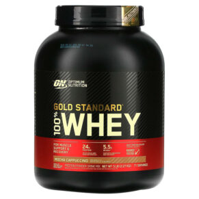 Optimum Nutrition Gold Standard 100% Whey Mocha Cappuccino 5 lb (2.27 kg) 748927026238