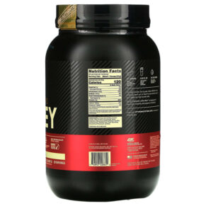 Optimum Nutrition Gold Standard 100% Whey Vanilla Ice Cream 2 lb (907 g) 748927028652