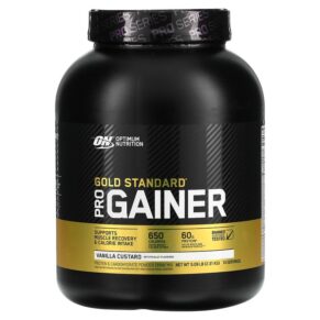 Optimum Nutrition Gold Standard Pro Gainer Vanilla Custard 5.09 lbs (2.31 kg) 748927029734