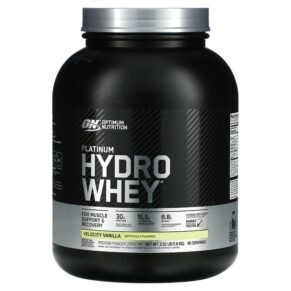 Optimum Nutrition Platinum Hydro Whey Velocity Vanilla 3.52 lb (1.6 kg) 748927026399
