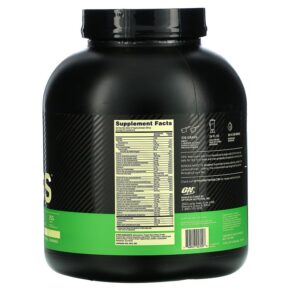 Optimum Nutrition Serious Mass Protein Powder Supplement Vanilla 6 lb (2.72 kg) 748927023008