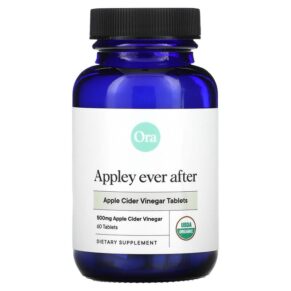 Ora Appley Ever After Apple Cider Vinegar 500 mg 60 viên 856720007412