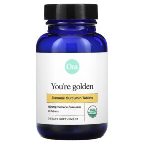 Ora You're Golden Organic Turmeric Curcumin 500 mg 90 viên 856720007085
