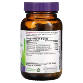 Oregons Wild Harvest Echinacea 90 Vegan Capsules 706195000954