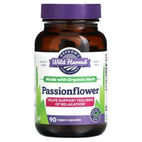 Oregons Wild Harvest Passionflower 90 Gelatin viên 706195004501
