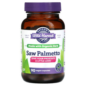 Oregons Wild Harvest Saw Palmetto 90 viên 706195000534