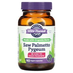Oregons Wild Harvest Saw Palmetto Pygeum 90 viên 706195000183
