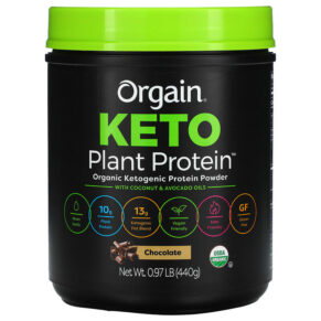 Orgain Keto Organic Plant Protein Powder Chocolate 0.97 lb (440 g) 851770007399