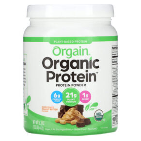 Orgain Organic Protein Powder Plant Based Chocolate Peanut Butter 1.02 (462 g) 851770007436