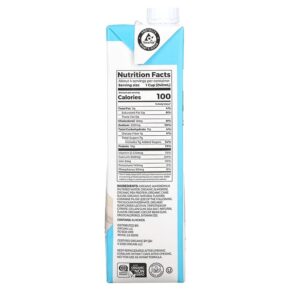 Orgain Plant-Based Organic Almondmilk + Protein Lightly Sweetened Vanilla 32 fl oz (946 ml) 851770003650