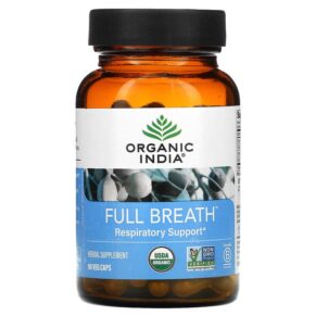 Organic India Full Breath Respiratory Support 90 viên 801541519309