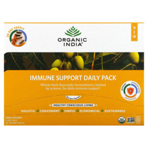 Organic India Immune Support Daily Pack 30 Daily Packs 180 viên 850021635176