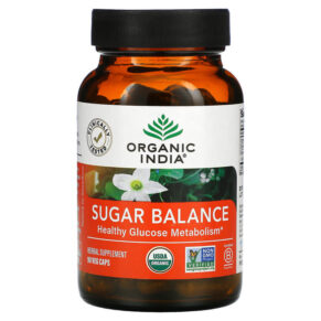 Organic India Sugar Balance Healthy Glucose Metabolism 90 viên 851469000748