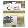 Organic Traditions Sprouted Chia & Flax Seed Powder 8 oz (227 g) 627733005883