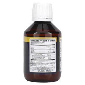 Oslomega Extra Strength Omega 3 Fish Oil Natural Lemon Flavor 3.300 mg 6.7 fl oz (200 ml) 3 Oslomega Extra Strength Omega 3 Fish Oil Natural Lemon Flavor 3.300 mg 6.7 fl oz (200 ml) 898220013876