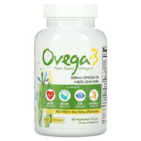 Ovega-3 Vegan Omega-3 DHA + EPA 500 mg 60 viên 092961020166