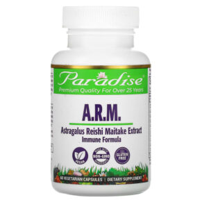 Paradise Herbs A.R.M. Astragalus Reishi Maitake Extract 60 viên 601944777166