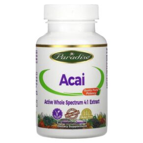 Paradise Herbs Acai 60 viên 601944777159