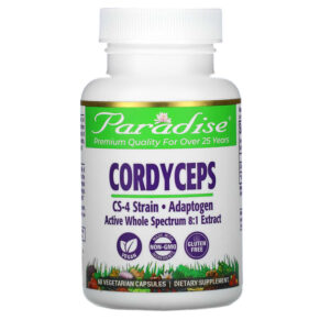 Paradise Herbs CS-4 Strain Cordyceps 60 viên 601944777142