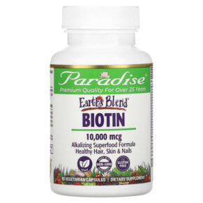Paradise Herbs Earth's Blend Biotin 10.000 mcg 90 viên 601944778705