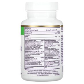 Paradise Herbs Earth's Blend Vitamin D3 + K2 5.000 IU 90 Vegetarian Capsules 601944778729