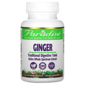 Paradise Herbs Ginger 60 viên 601944777241