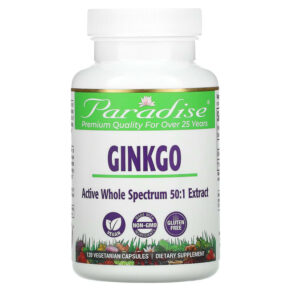 Paradise Herbs Ginkgo Biloba 120 viên 601944777210
