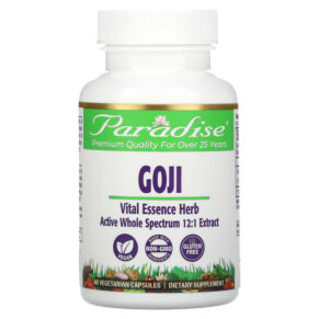 Paradise Herbs Goji 60 viên 601944777302