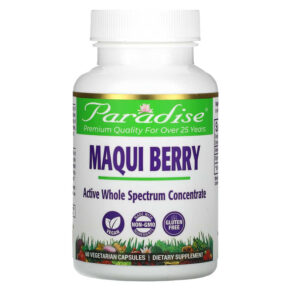 Paradise Herbs Maqui Berry 60 viên 601944778088