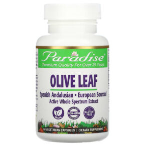 Paradise Herbs Olive Leaf 60 viên 601944777340