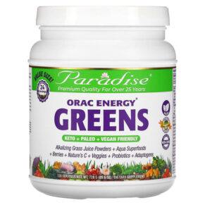 Paradise Herbs ORAC Energy Greens 25.6 oz (728 g) 601944778859