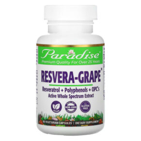 Paradise Herbs Resvera-Grape 60 viên 601944777944
